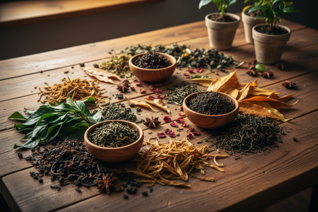 Explore our loose‑leaf tea collection Golden Leafs